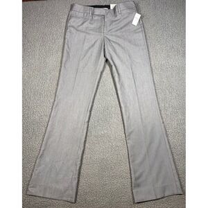 Gap Dress Pants Womens 2 Long Gray Modern Boot Bootcut Stretch Work Slacks